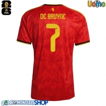 Maglie da calcio Belgio Kevin De Bruyne #7 Prima Maglia Mondiali 2026  Manica Corta